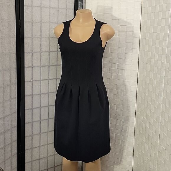 BRANDNEW J.CREW SLEEVELESS PLEATED SKATER DRESS - Picture 4 of 12